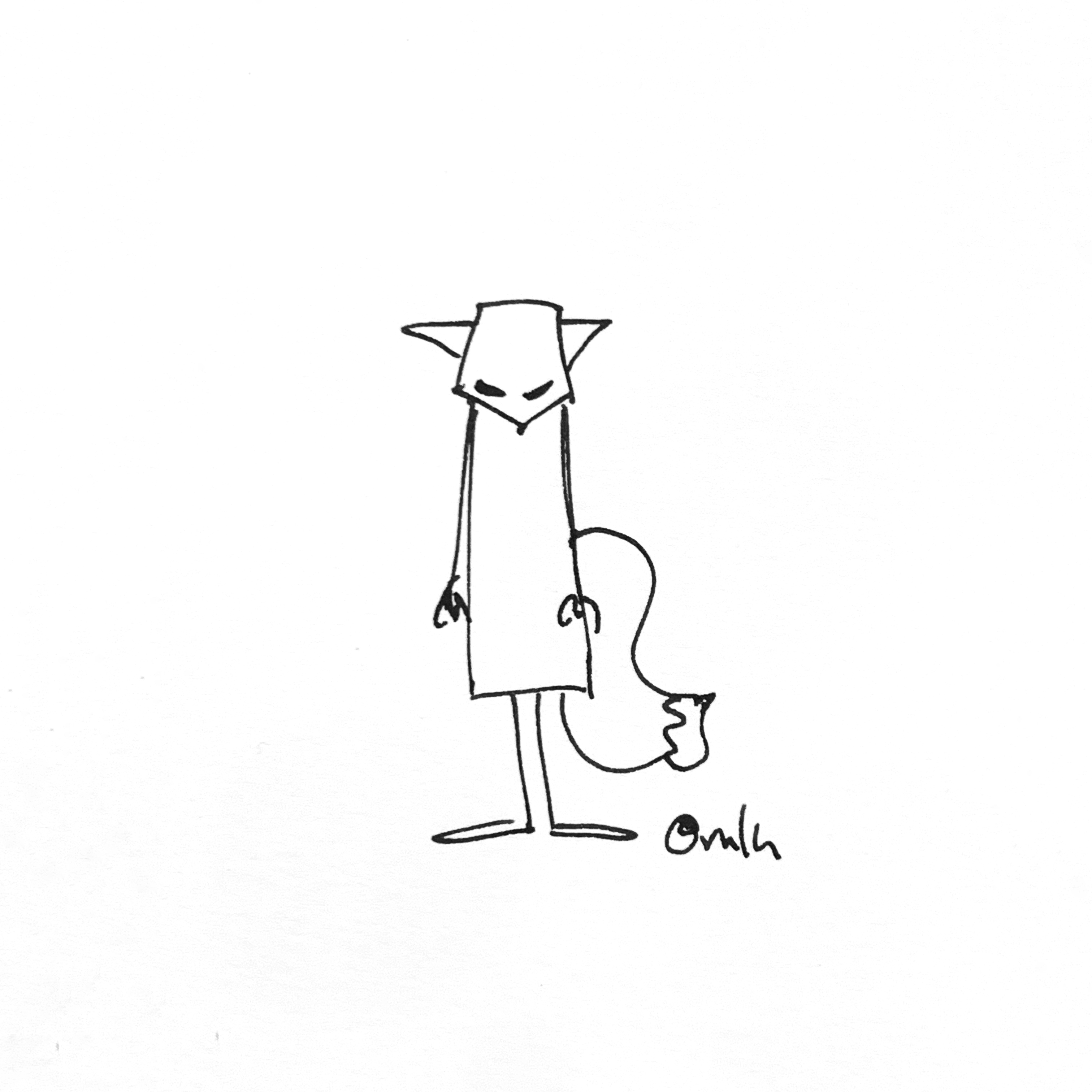 Grumpy Fox Cartoon © – Meagan Healy Studio